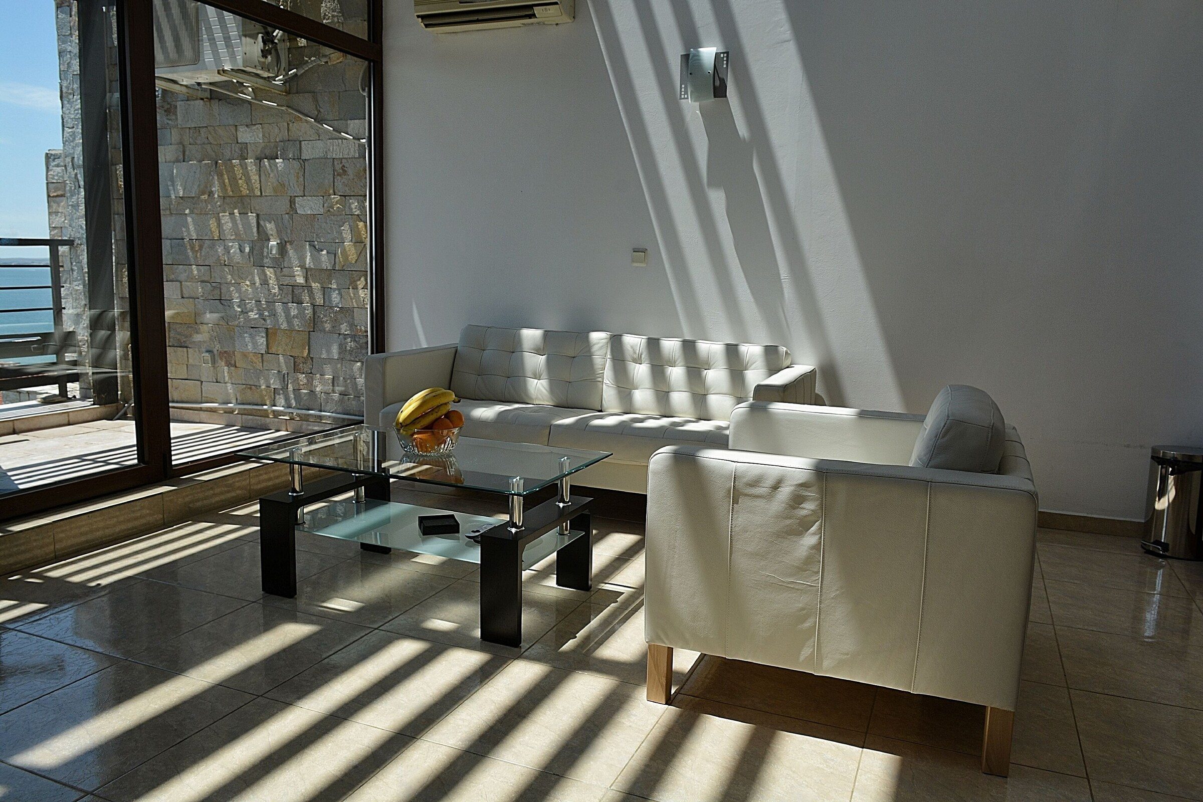 Living room with comfortable seating